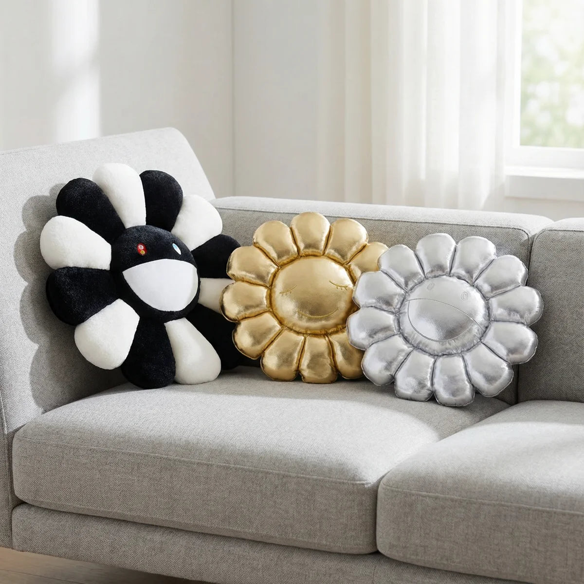 Flower Plush Cushion