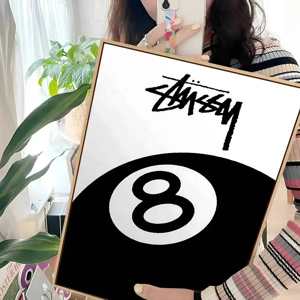 Retro stussy Posters