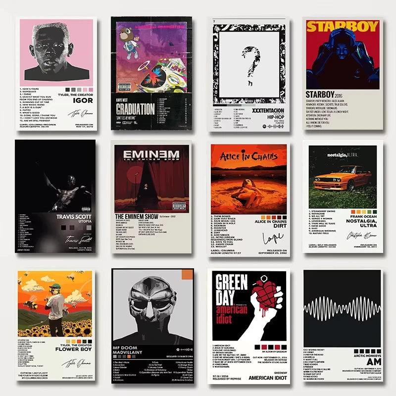 Singer Album Cover posters