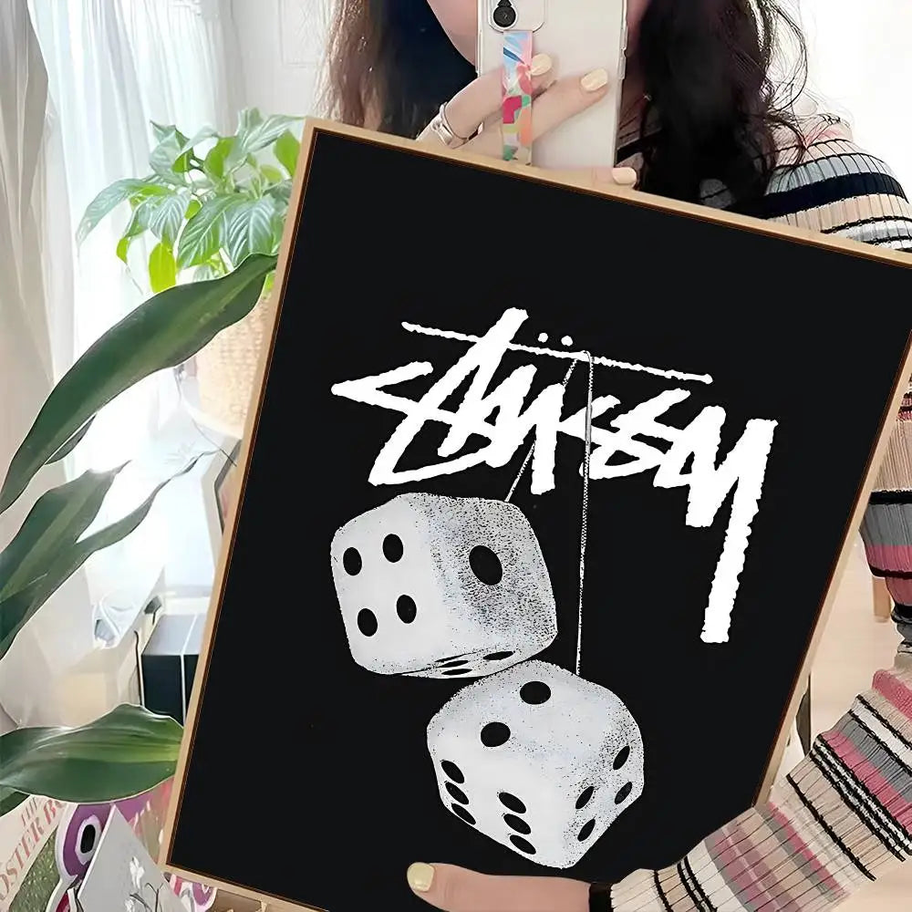 Retro stussy Posters