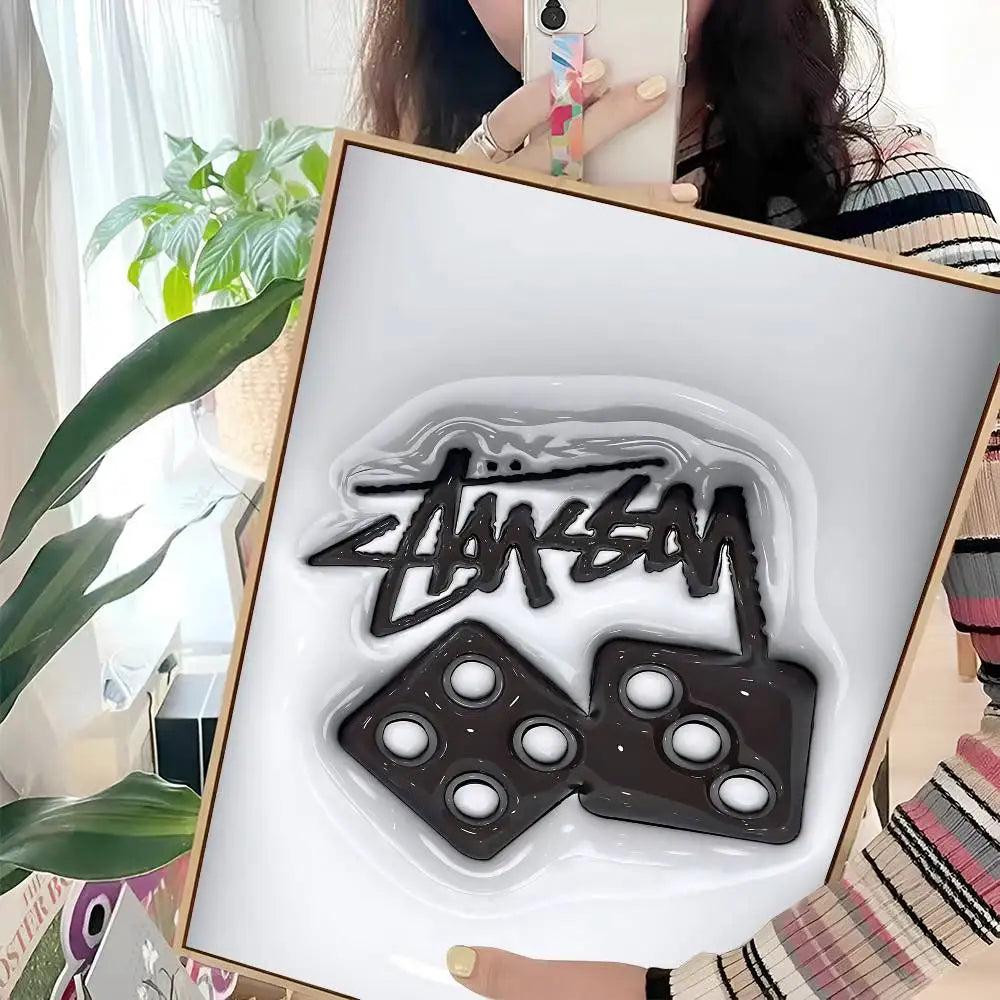 Retro stussy Posters