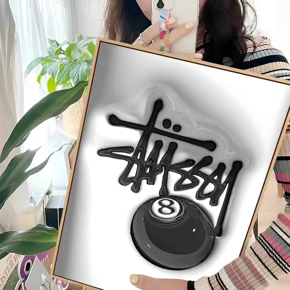 Retro stussy Posters