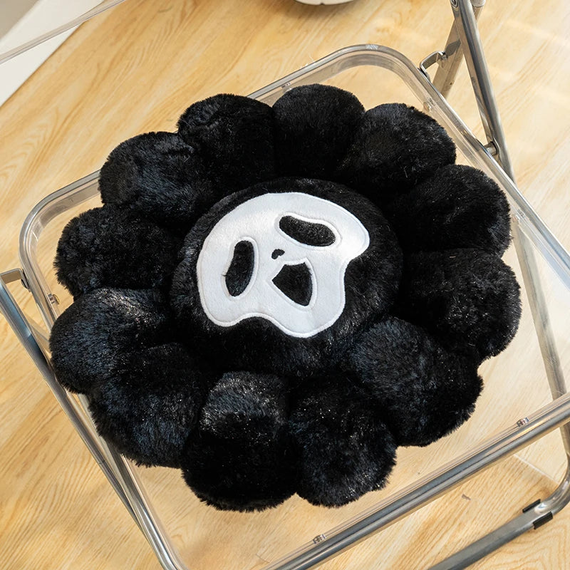 dark flower pillows