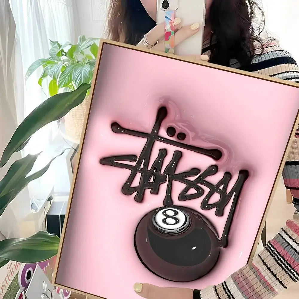 Retro stussy Posters